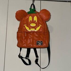 Pumpkin Mickey Mouse Disney Parks Loungefly Backpack